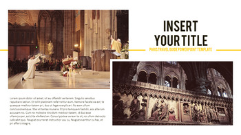 파리 여행 가이드 테마 PT 템플릿_22