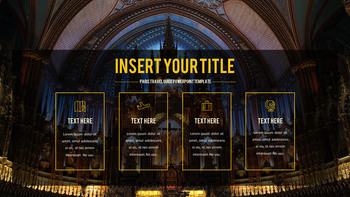 파리 여행 가이드 테마 PT 템플릿_24