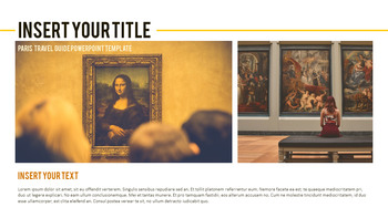 파리 여행 가이드 테마 PT 템플릿_27