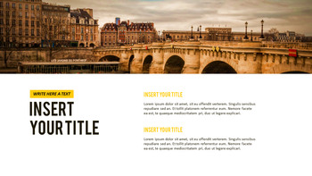 파리 여행 가이드 테마 PT 템플릿_29