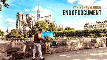 파리 여행 가이드 테마 PT 템플릿_31