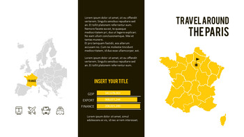파리 여행 가이드 테마 PT 템플릿_32