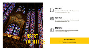 파리 여행 가이드 테마 PT 템플릿_33