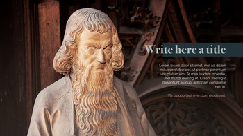 木制工艺品 多功能介绍主题演示模板_07