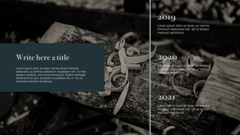 木制工艺品 多功能介绍主题演示模板_26