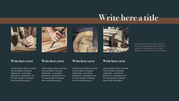 木制工艺品 多功能介绍主题演示模板_36