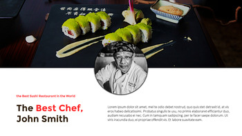 世界上最好的寿司餐厅 模板设计_04
