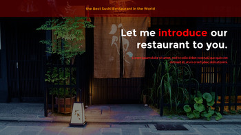 世界上最好的寿司餐厅 模板设计_23