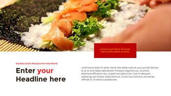 世界上最好的寿司餐厅 模板设计_31