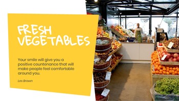 新鲜食品市场 谷歌幻灯片主题为演示_05