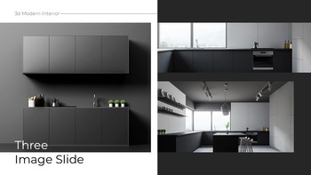 Modernes Interieur 3d Einfache Google Slides-Vorlagen_07