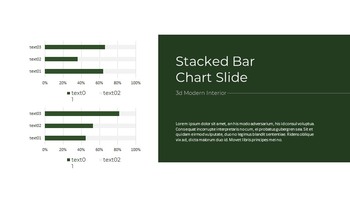 3d interni moderni Modelli semplici di Google Slides_19