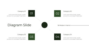 3d interni moderni Modelli semplici di Google Slides_20