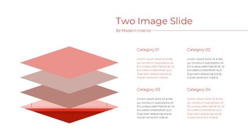 3d interni moderni Modelli semplici di Google Slides_30