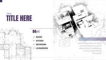 Planos de arquitectura Plantillas PPT de Google_08