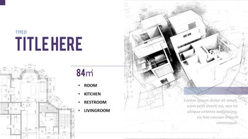 Planos de arquitectura Plantillas de PowerPoint_08