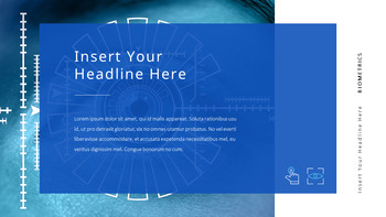 Biometric Security Presentation PowerPoint Template