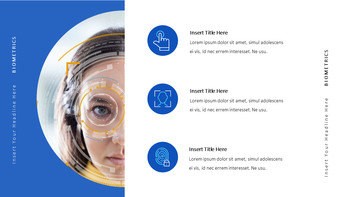 Biometric Security Presentation PowerPoint Template