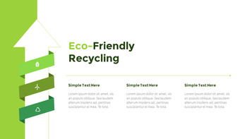 Reciclaje ecológico Plantillas PPT de tema_19