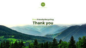 Reciclaje ecológico Plantillas PPT de tema_40