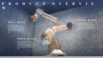 投资者平台 简单的Google幻灯片模板_06