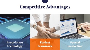 投资者平台 简单的Google幻灯片模板_09