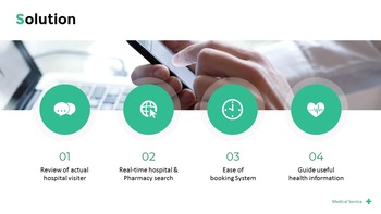 医疗服务音高甲板 PowerPoint模板_08