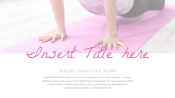 Practice Yoga Google Slides Template Design_05