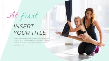 Practice Yoga Google Slides Template Design_10