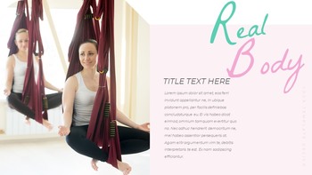 Übe Yoga Google Slides Template Design_13