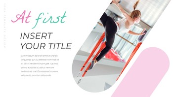 Practice Yoga Google Slides Template Design_16