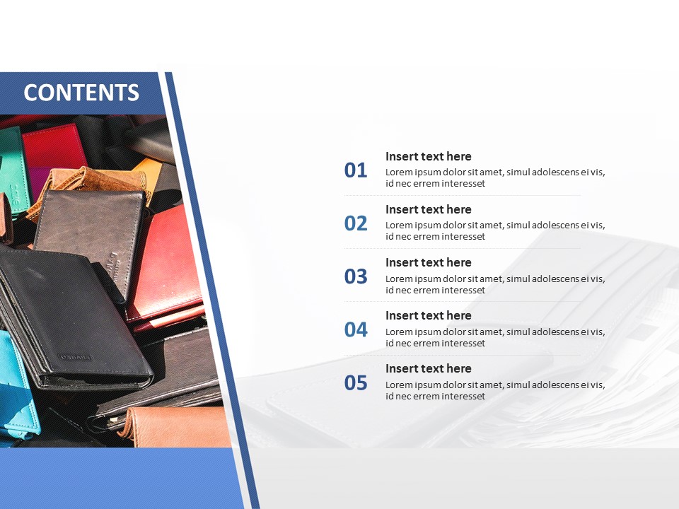 男士钱包 - 免费PPT模板_02