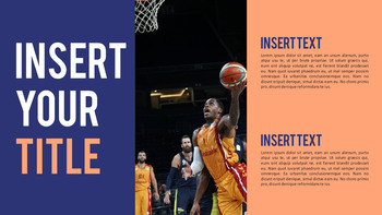 Basketball Playing Best PPT Templates_18