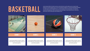 Basketball Playing Best PPT Templates_20