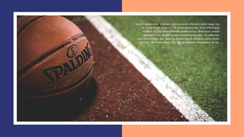 Basketball Playing Best PPT Templates_23