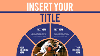 Basketball Playing Best PPT Templates_29