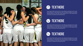 Basketball Playing Best PPT Templates_34