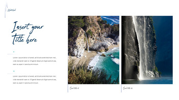 Modello PowerPoint a tema marino oceanico – Design pulito e acquamarina_15