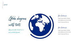 Modello PowerPoint a tema marino oceanico – Design pulito e acquamarina_19