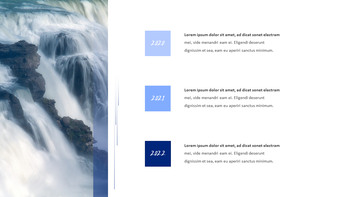 Modello PowerPoint a tema marino oceanico – Design pulito e acquamarina_29