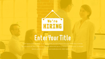 리크루트 (채용) PowerPoint 템플릿 디자인_16