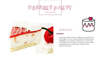 Dessert Modèles de thèmes PPT_23