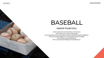 Giochiamo a baseball Modelli di presentazione di Google_23