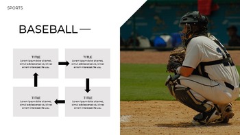 Jouons au jeu de baseball Modèles de présentation Google_30