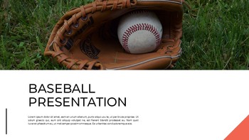 Jouons au jeu de baseball Modèles de présentation Google_36