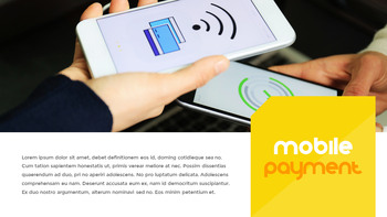 Paiement mobile Conception de modèles simples_04