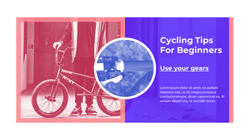 初学者骑行技巧 主题pt模板_06