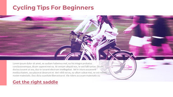 初学者骑行技巧 主题pt模板_08