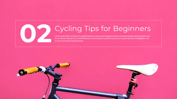 初学者骑行技巧 主题pt模板_10