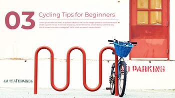 初学者骑行技巧 主题pt模板_15